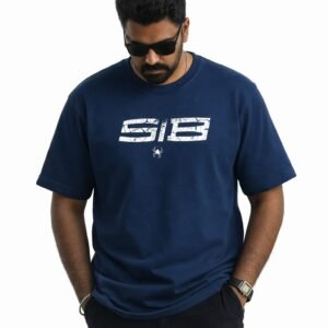 oversized navy blue t shirt(unisex)