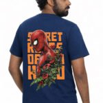 oversized navy blue t shirt(unisex)