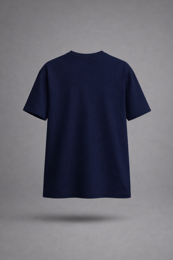 navy blue back