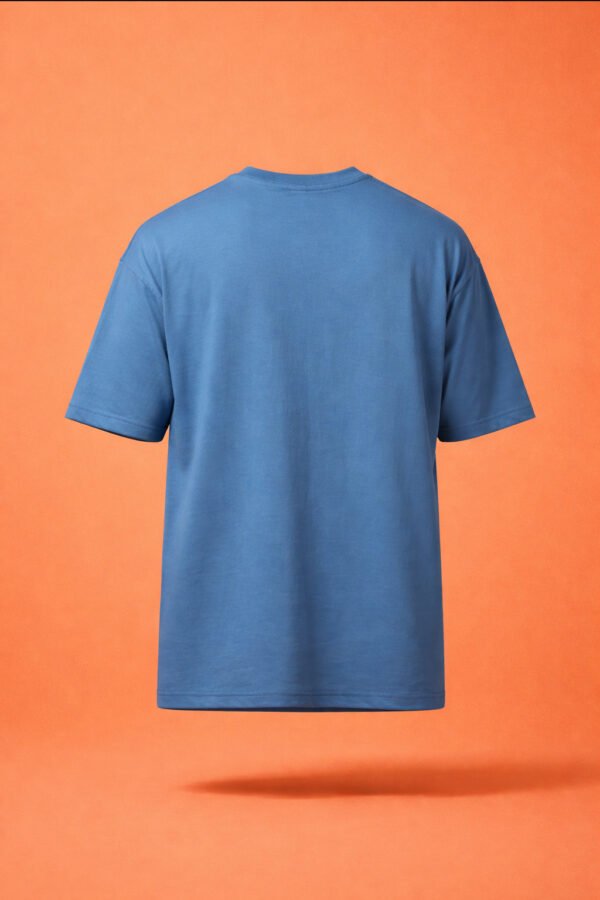 men's 240 gsm oversized brown t shirt